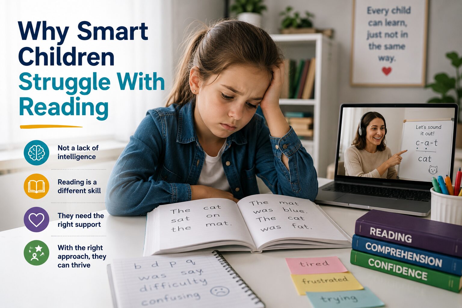 Why Smart Children Struggle With Reading
